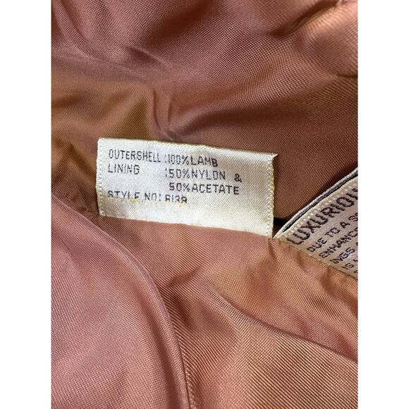 Vintage Berman's Leather Experts Men's Blazer Jacket Brown Size 44 Classic Style - Picture 10 of 11